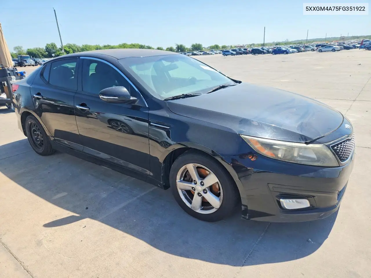 2015 Kia Optima Lx VIN: 5XXGM4A75FG351922 Lot: 60123366