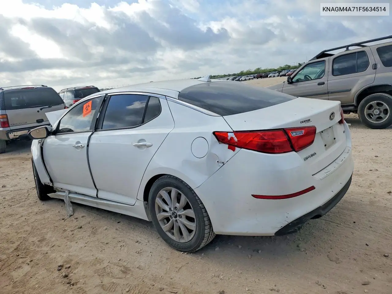 2015 Kia Optima Lx VIN: KNAGM4A71F5634514 Lot: 60376006