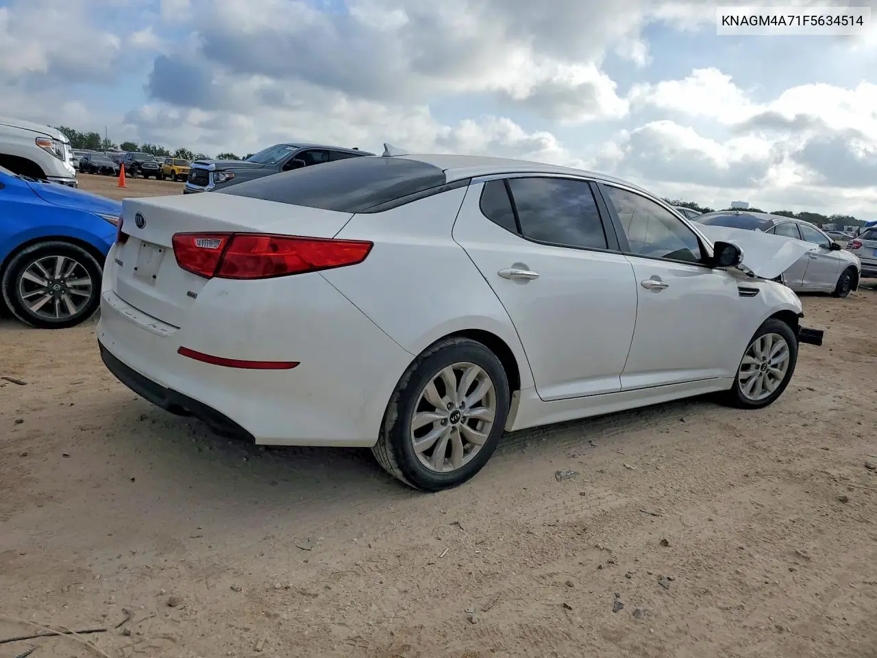 2015 Kia Optima Lx VIN: KNAGM4A71F5634514 Lot: 60376006