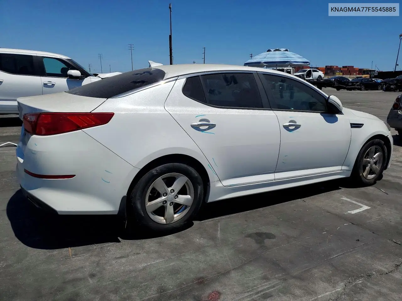2015 Kia Optima Lx VIN: KNAGM4A77F5545885 Lot: 60870586