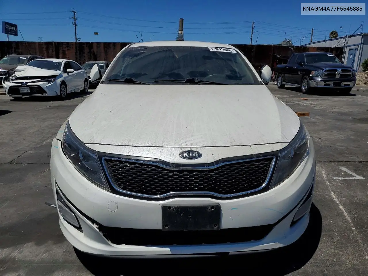 2015 Kia Optima Lx VIN: KNAGM4A77F5545885 Lot: 60870586