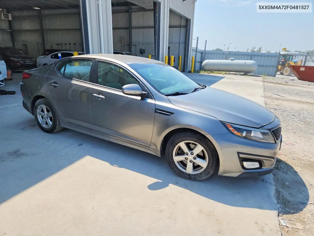 2015 Kia Optima Lx VIN: 5XXGM4A72FG481527 Lot: 61121506