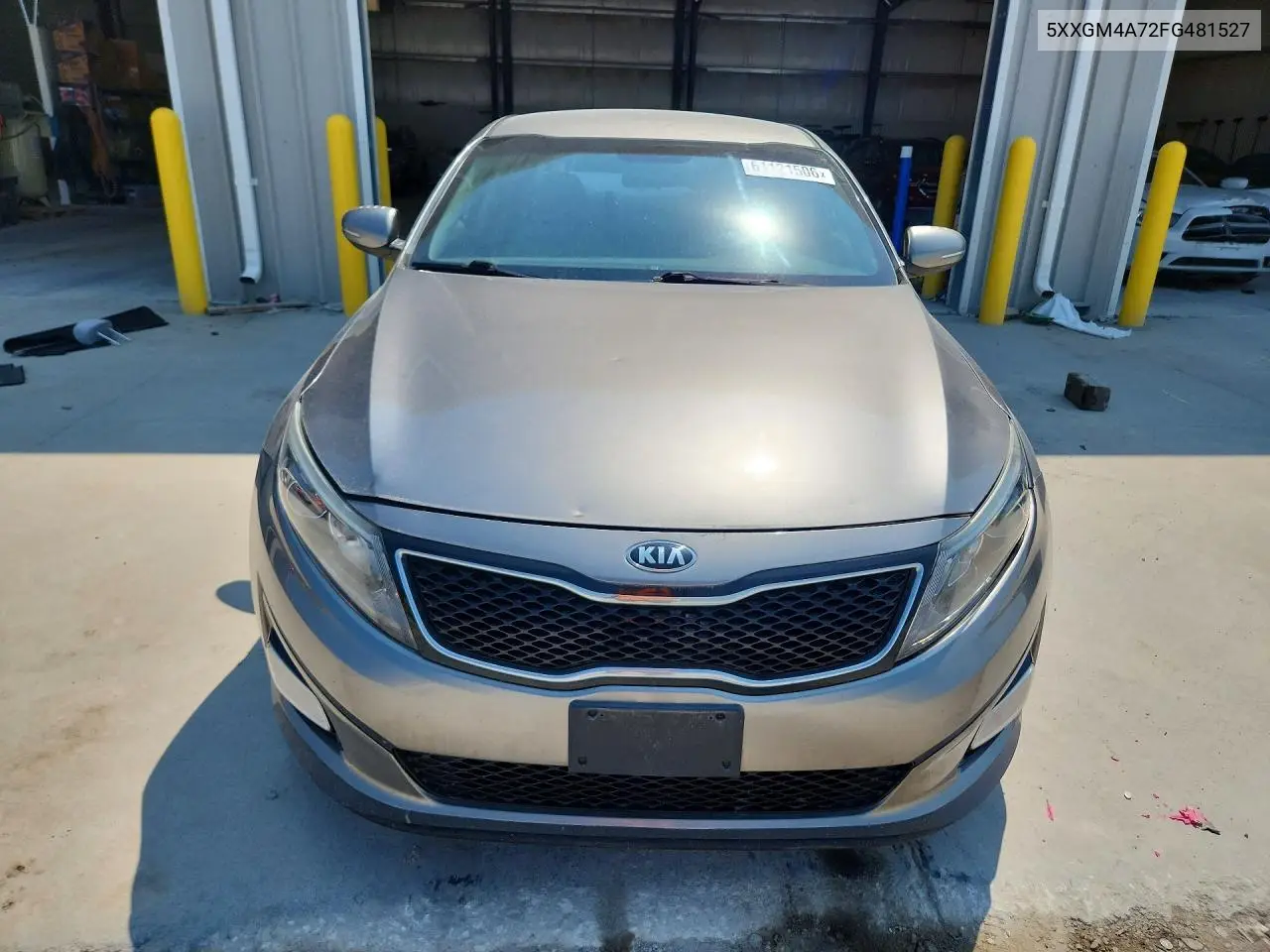 2015 Kia Optima Lx VIN: 5XXGM4A72FG481527 Lot: 61121506