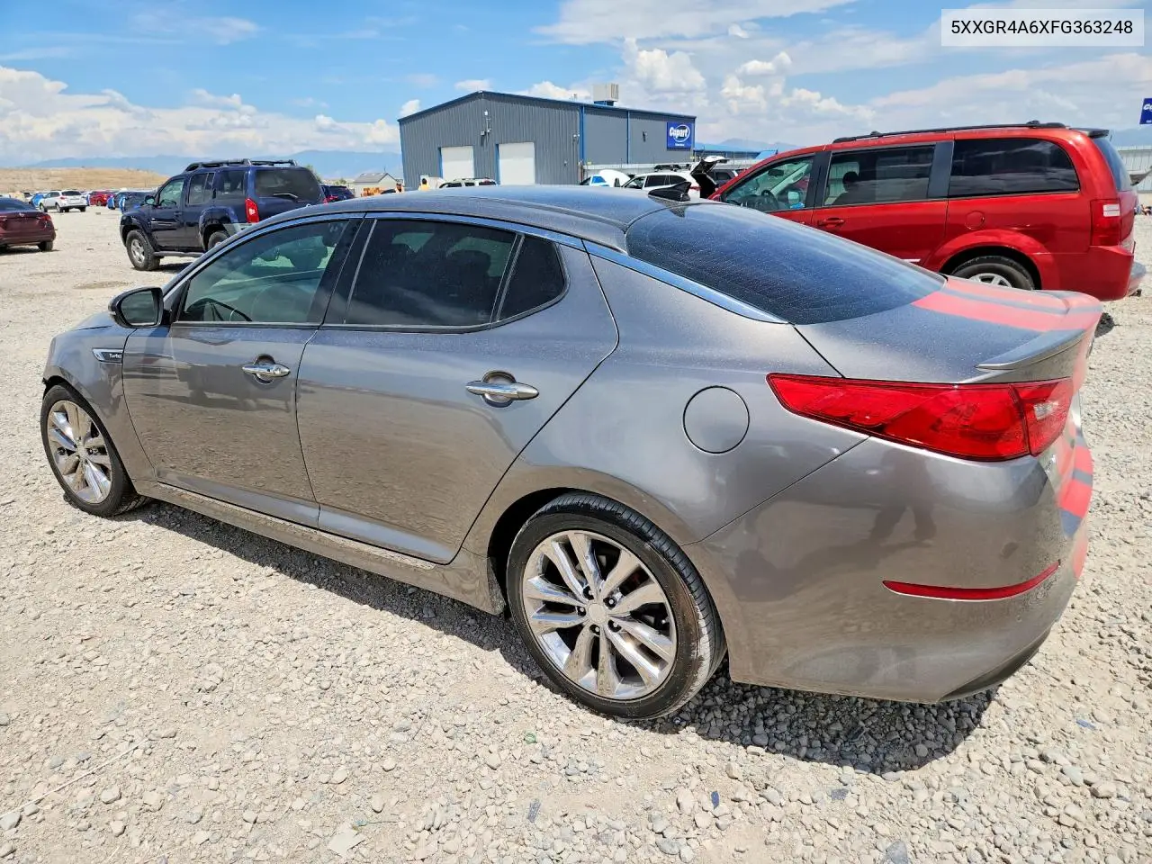 2015 Kia Optima Sx VIN: 5XXGR4A6XFG363248 Lot: 61156336