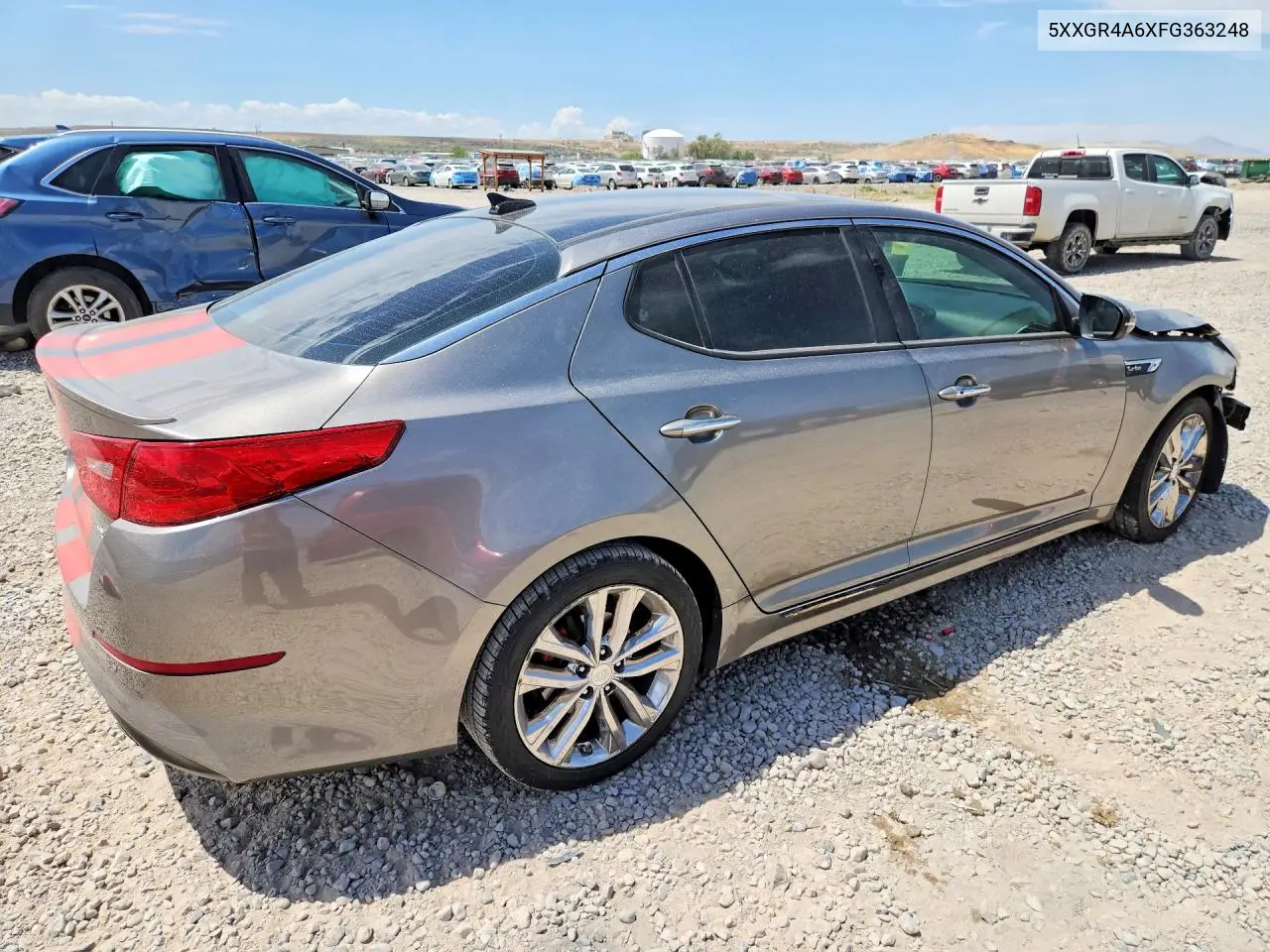2015 Kia Optima Sx VIN: 5XXGR4A6XFG363248 Lot: 61156336