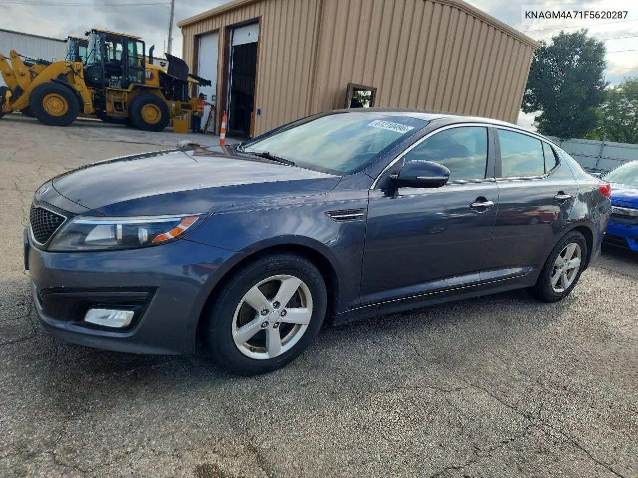 2015 Kia Optima Lx VIN: KNAGM4A71F5620287 Lot: 61210496