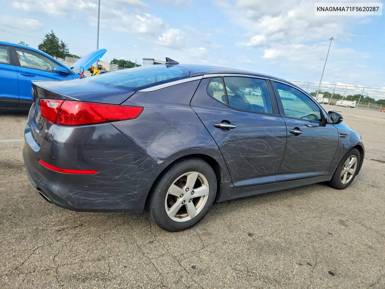 2015 Kia Optima Lx VIN: KNAGM4A71F5620287 Lot: 61210496