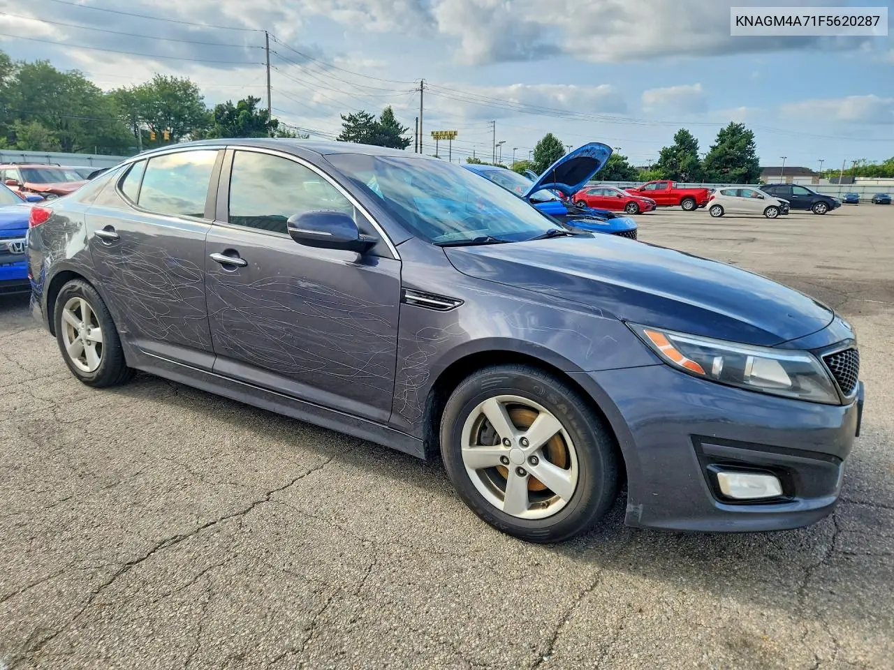 2015 Kia Optima Lx VIN: KNAGM4A71F5620287 Lot: 61210496