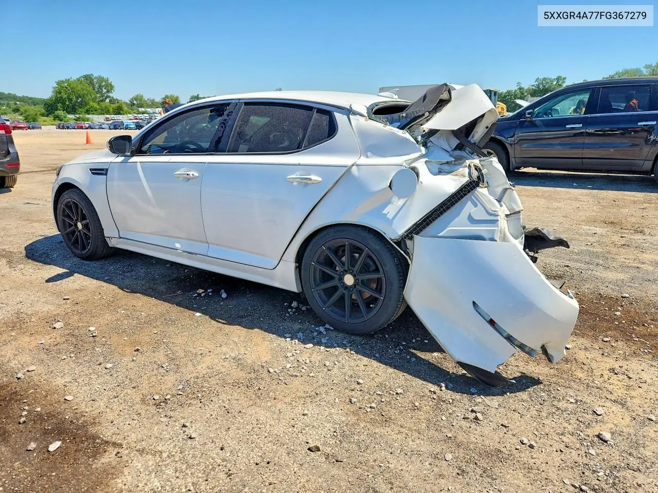 2015 Kia Optima Sx VIN: 5XXGR4A77FG367279 Lot: 61284466