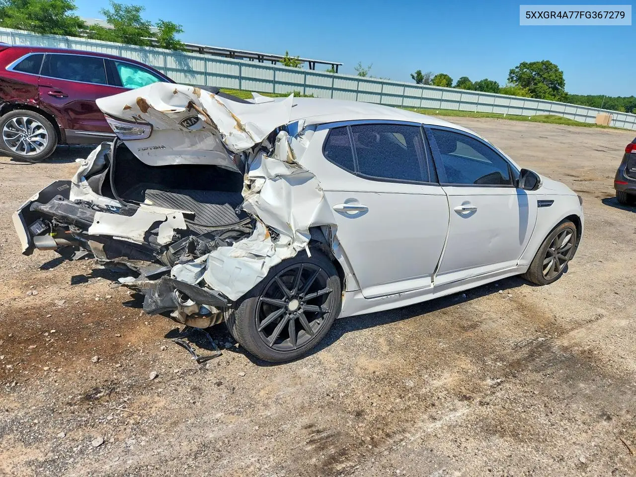 2015 Kia Optima Sx VIN: 5XXGR4A77FG367279 Lot: 61284466