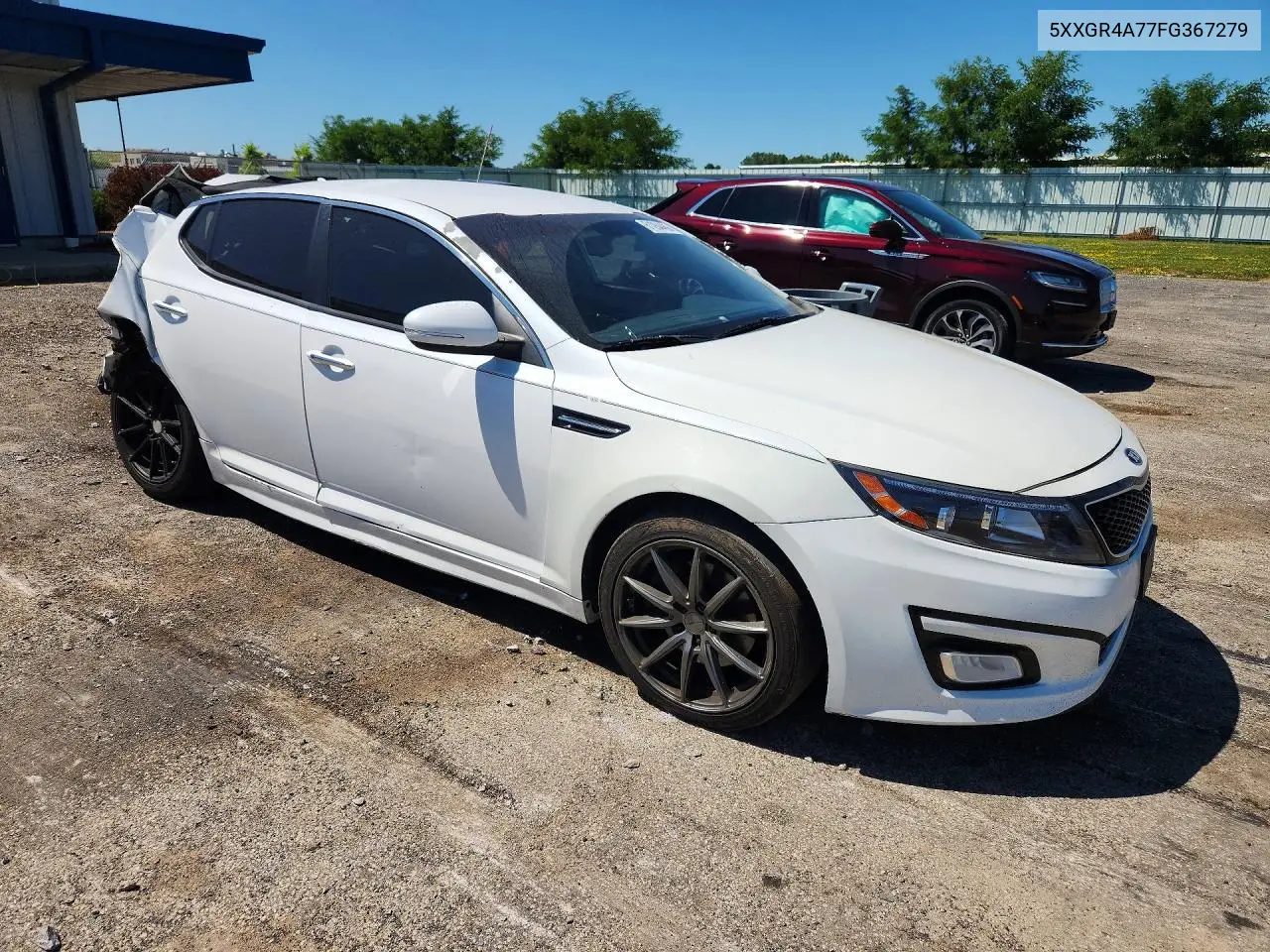 2015 Kia Optima Sx VIN: 5XXGR4A77FG367279 Lot: 61284466