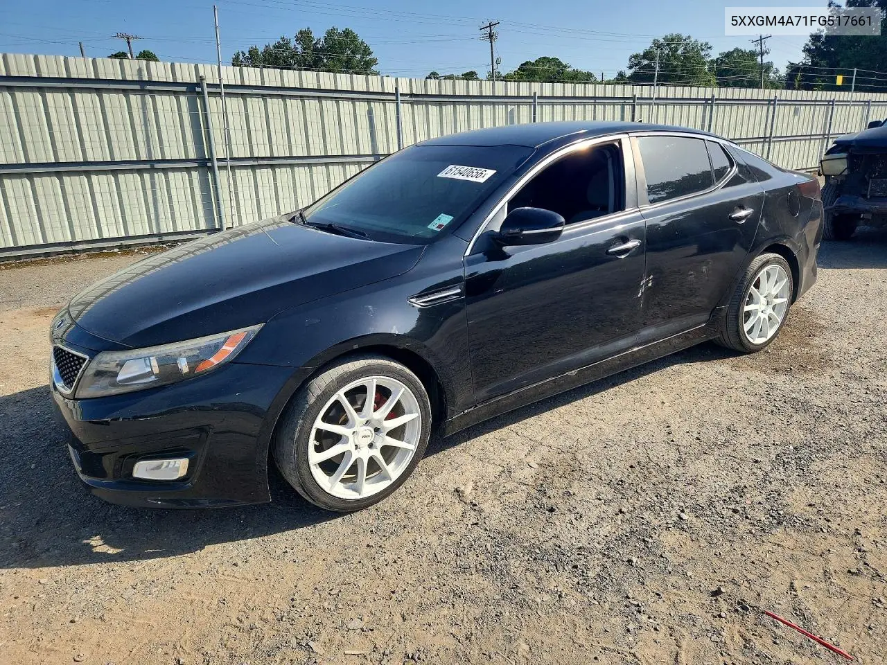 2015 Kia Optima Lx VIN: 5XXGM4A71FG517661 Lot: 61540656