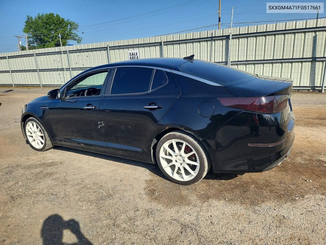 2015 Kia Optima Lx VIN: 5XXGM4A71FG517661 Lot: 61540656