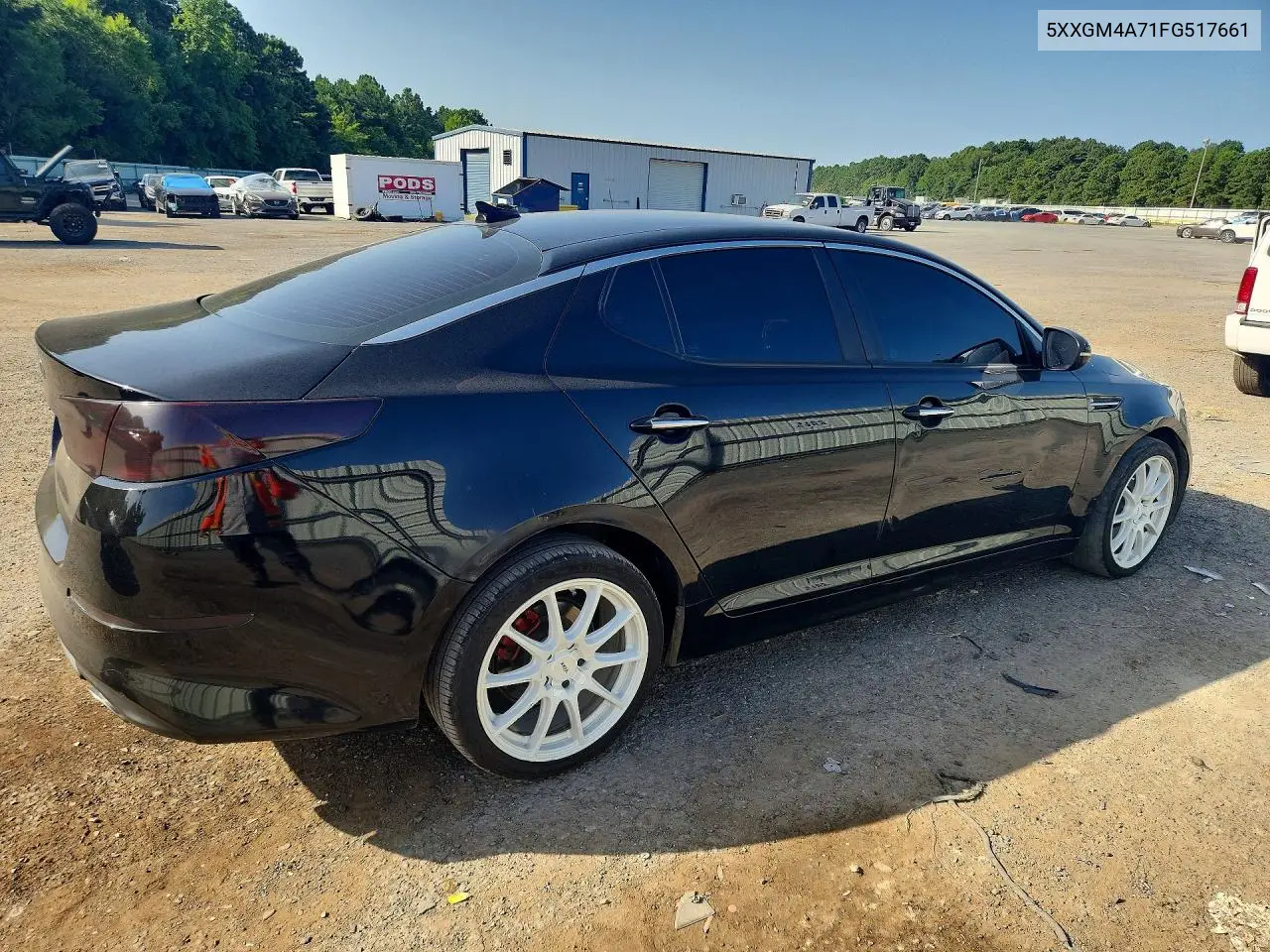 2015 Kia Optima Lx VIN: 5XXGM4A71FG517661 Lot: 61540656