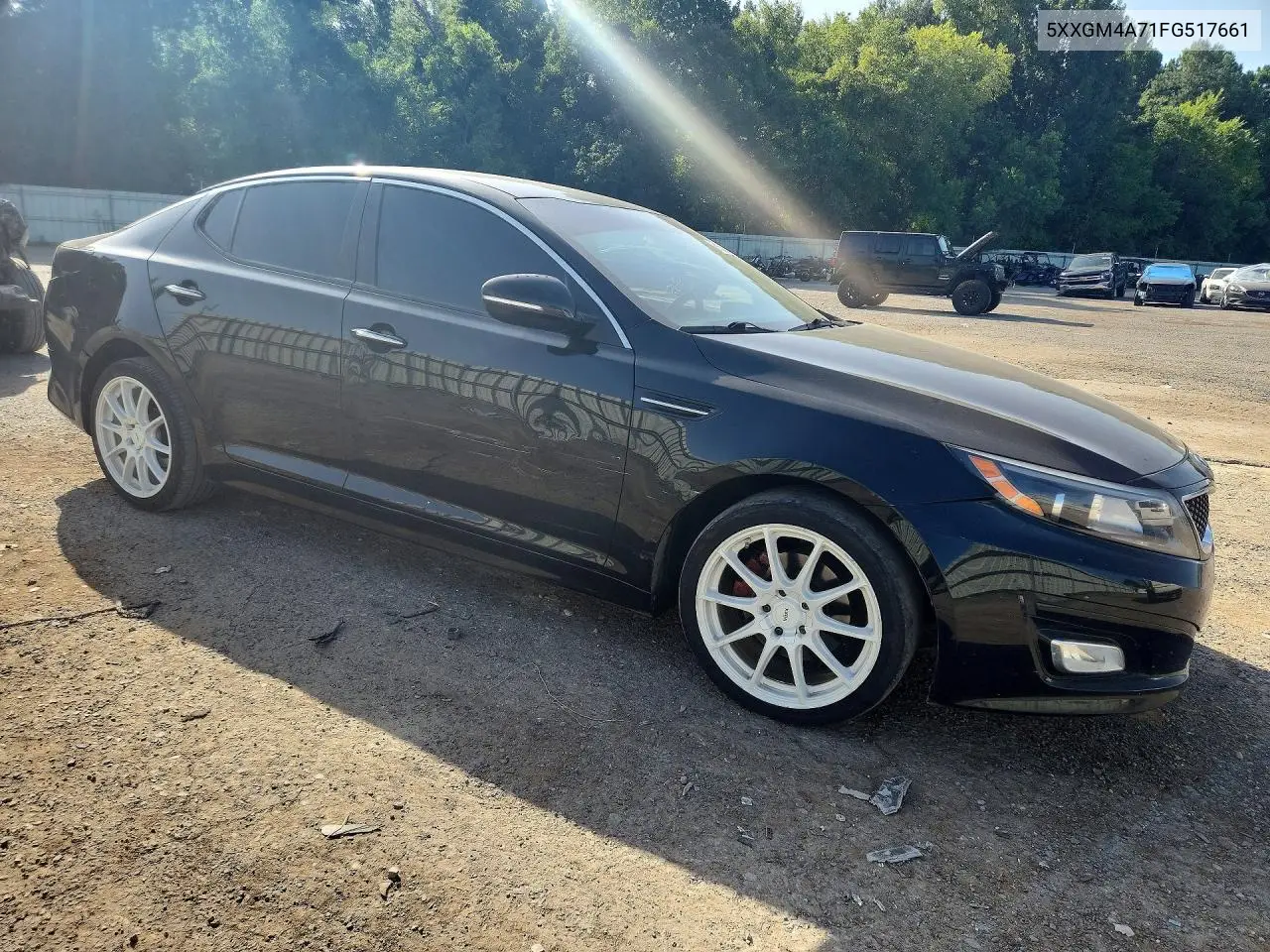 2015 Kia Optima Lx VIN: 5XXGM4A71FG517661 Lot: 61540656