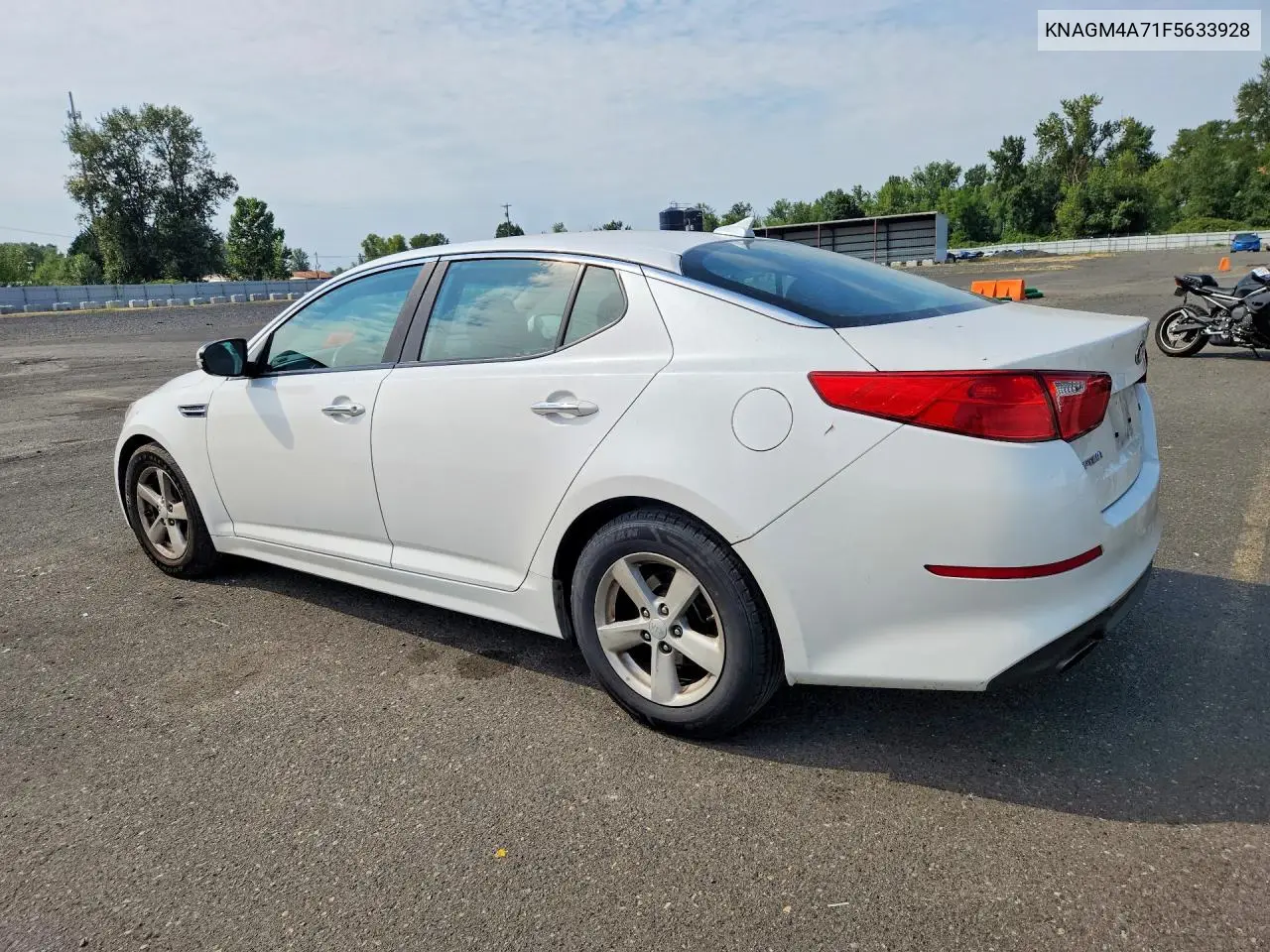 2015 Kia Optima Lx VIN: KNAGM4A71F5633928 Lot: 61812006