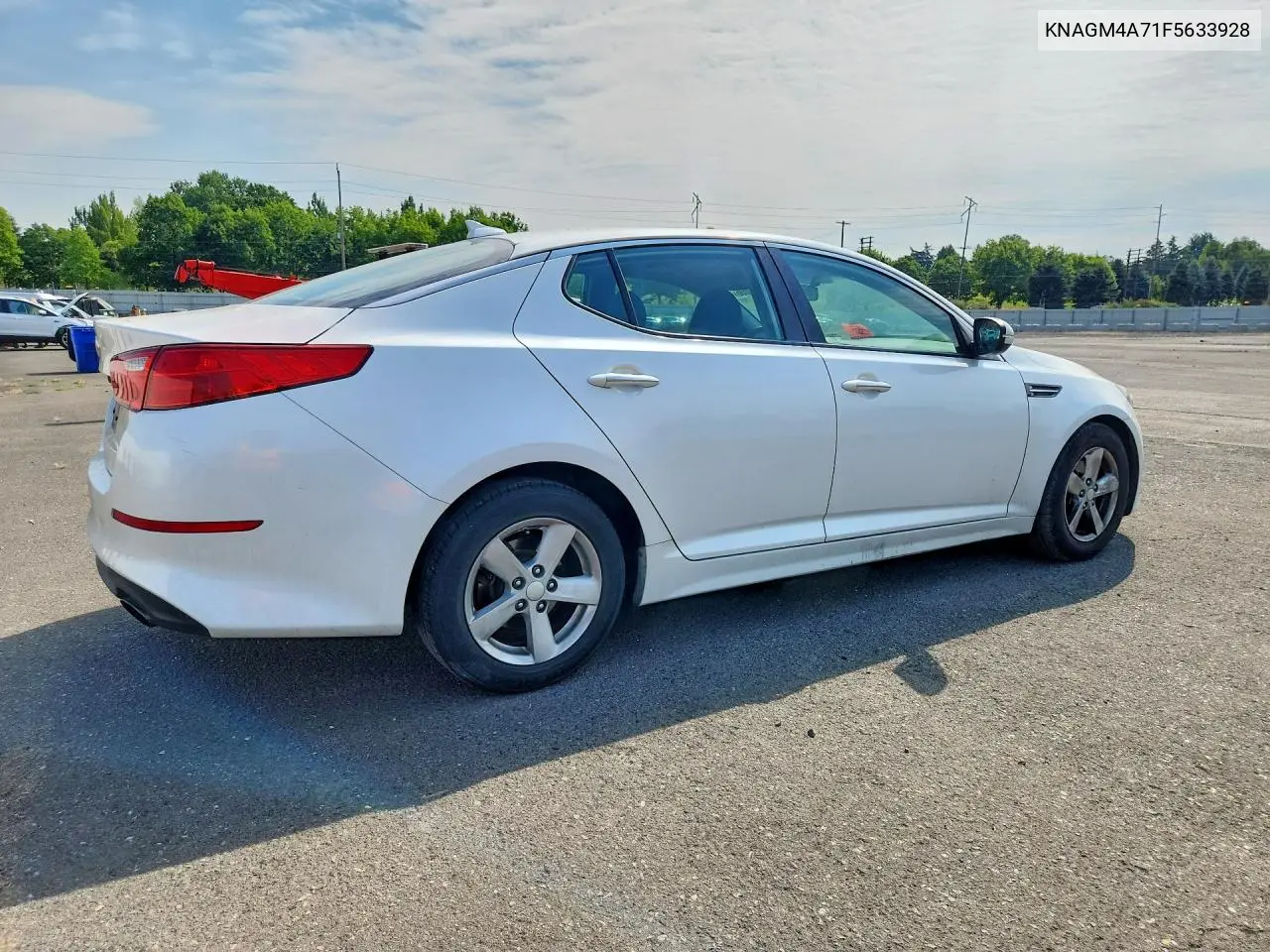 2015 Kia Optima Lx VIN: KNAGM4A71F5633928 Lot: 61812006