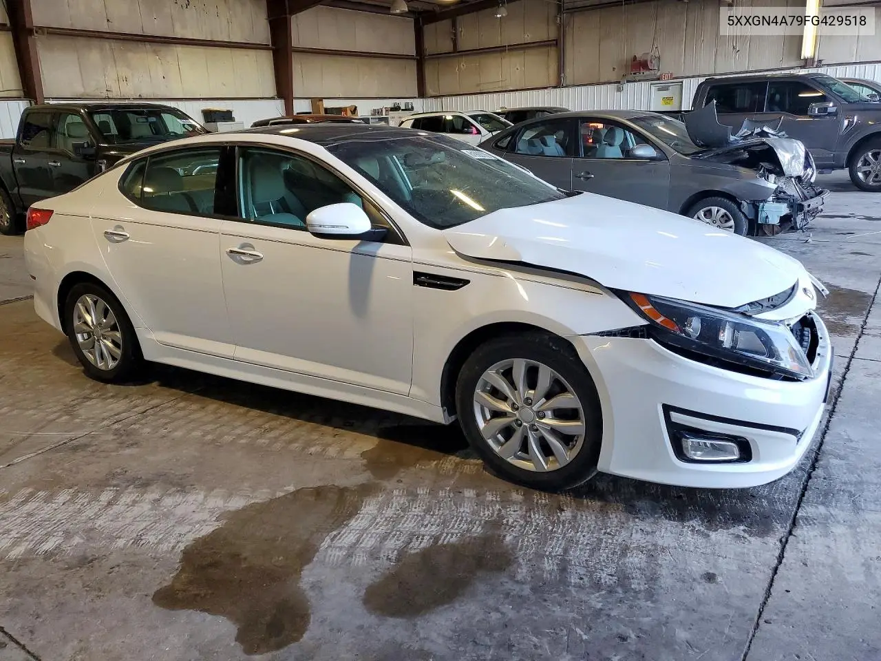 2015 Kia Optima VIN: 5XXGN4A79FG429518 Lot: 61923786