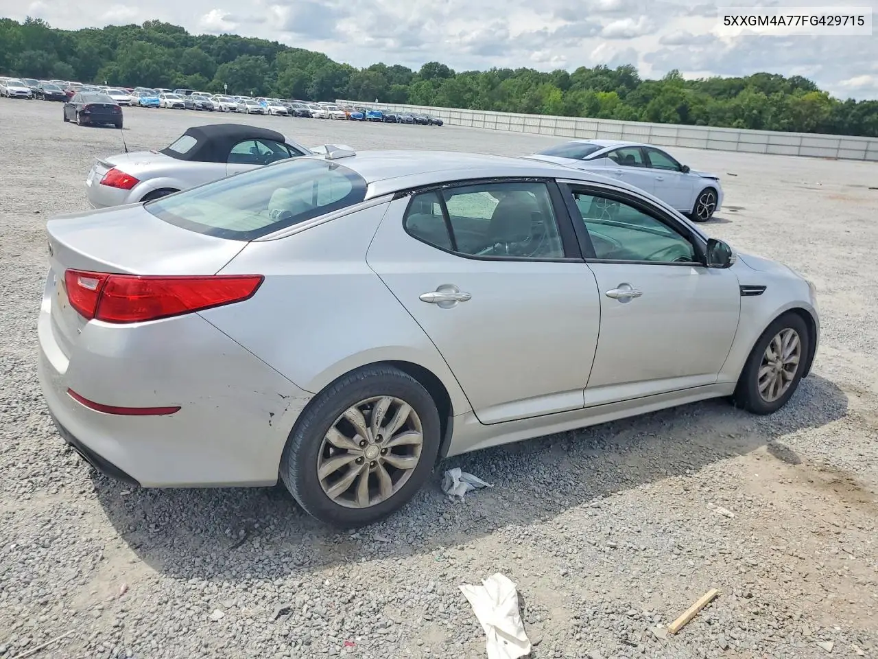 2015 Kia Optima Lx VIN: 5XXGM4A77FG429715 Lot: 62012996
