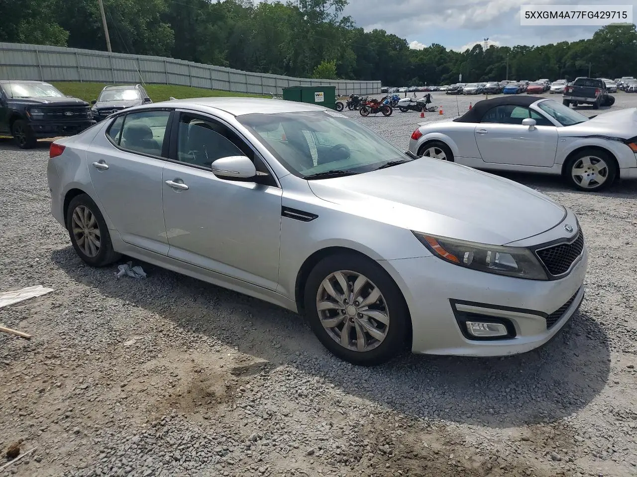 2015 Kia Optima Lx VIN: 5XXGM4A77FG429715 Lot: 62012996