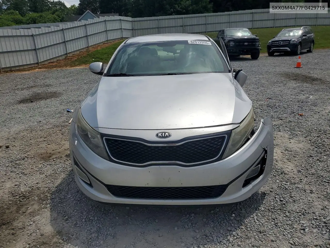 2015 Kia Optima Lx VIN: 5XXGM4A77FG429715 Lot: 62012996