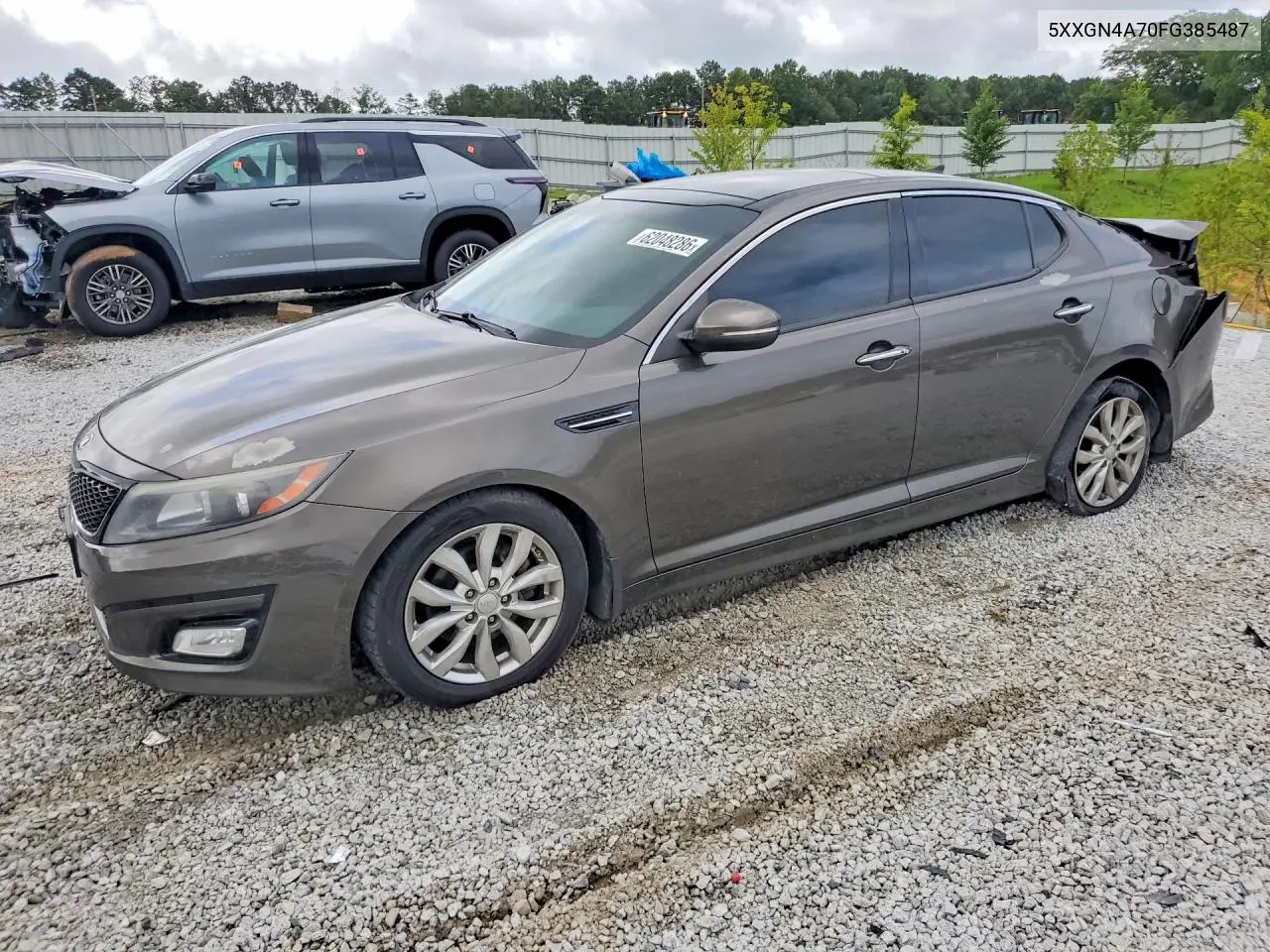 2015 Kia Optima Ex VIN: 5XXGN4A70FG385487 Lot: 62048286