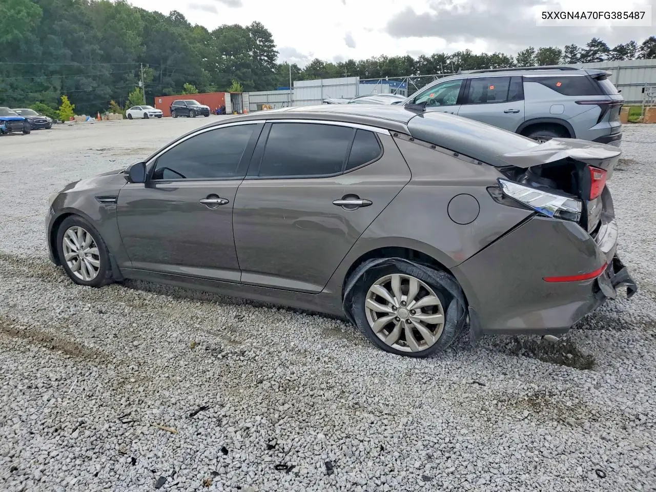 2015 Kia Optima Ex VIN: 5XXGN4A70FG385487 Lot: 62048286