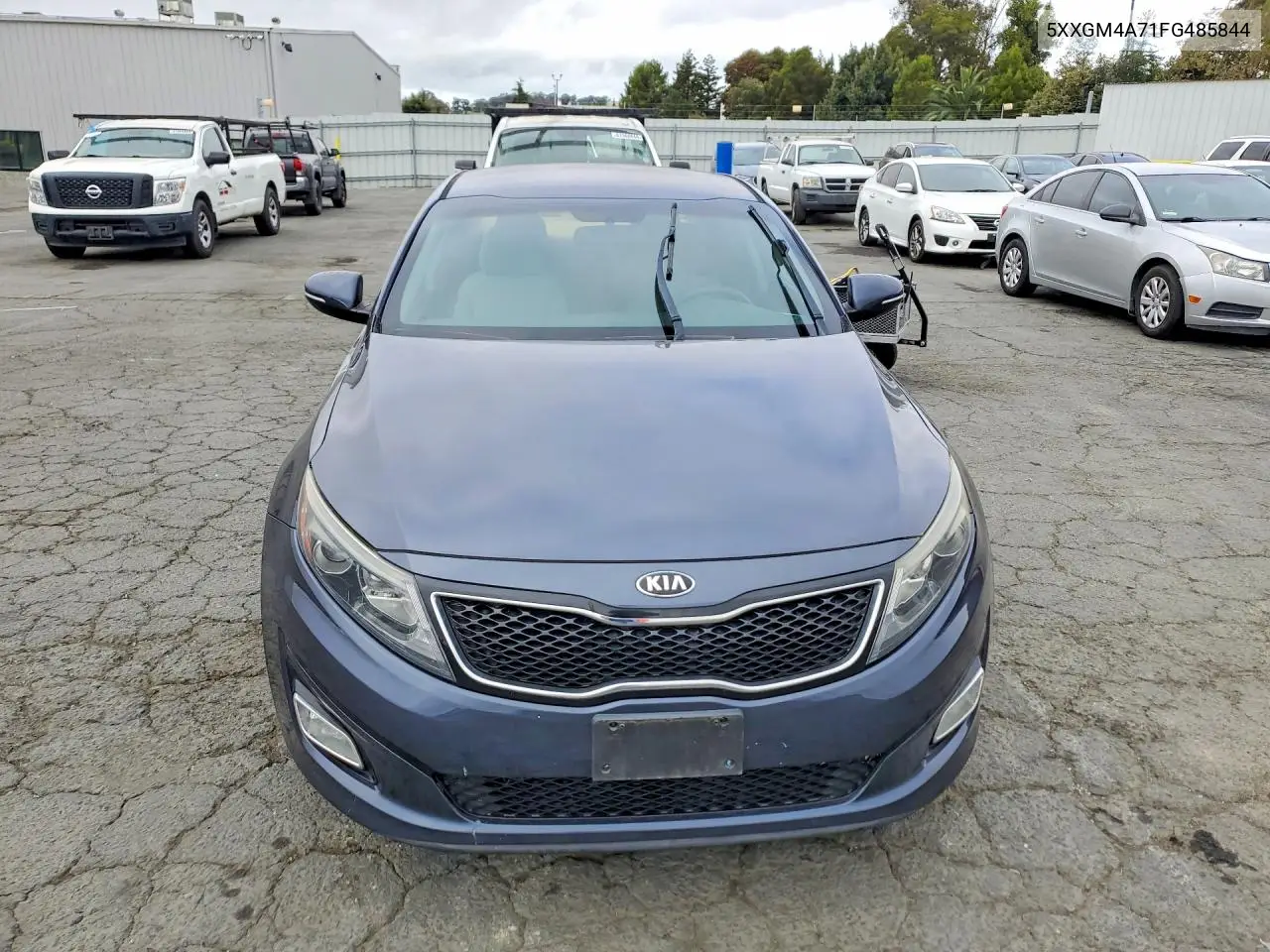 2015 Kia Optima Lx VIN: 5XXGM4A71FG485844 Lot: 62070586