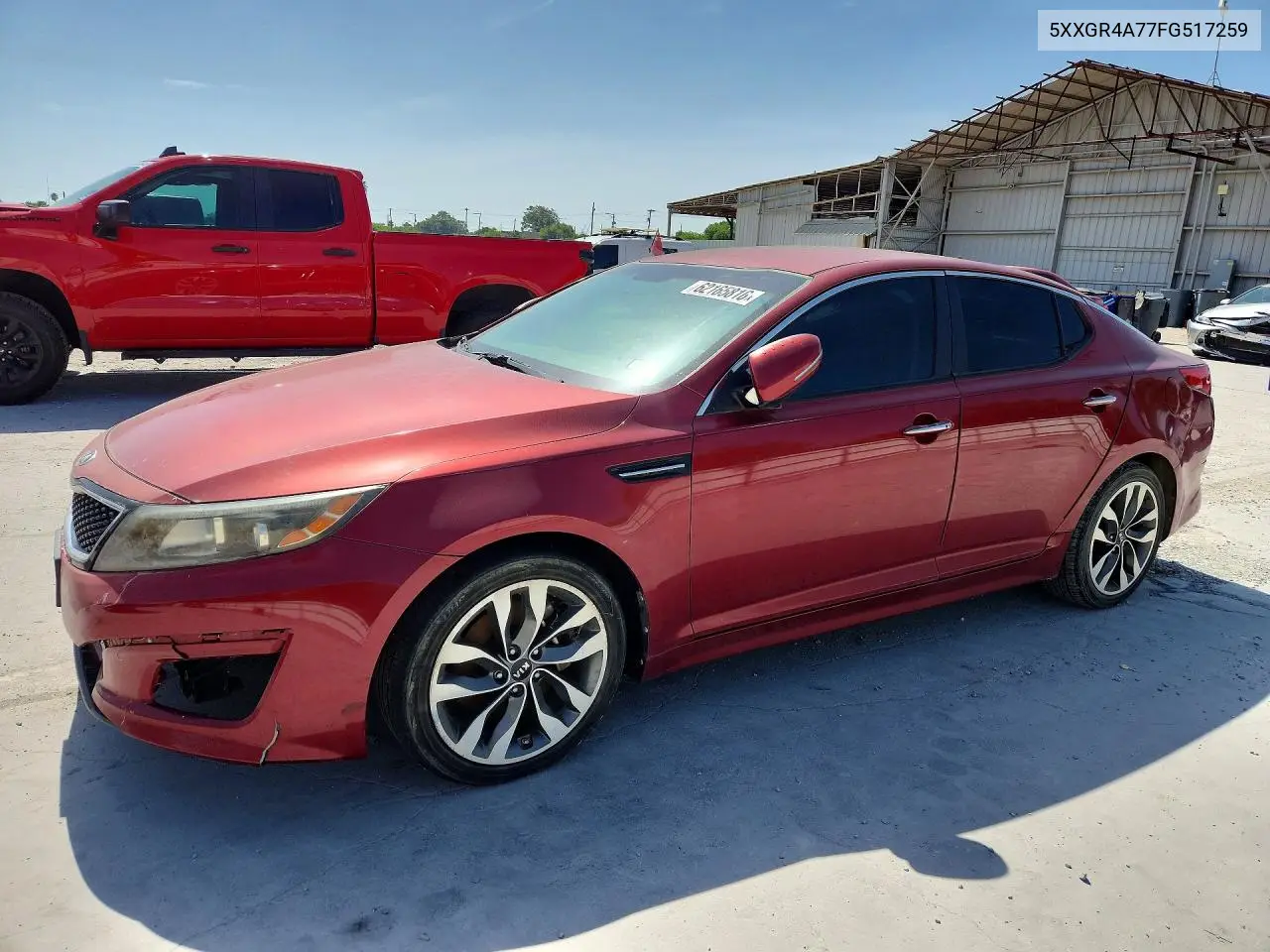 2015 Kia Optima Sx VIN: 5XXGR4A77FG517259 Lot: 62165816