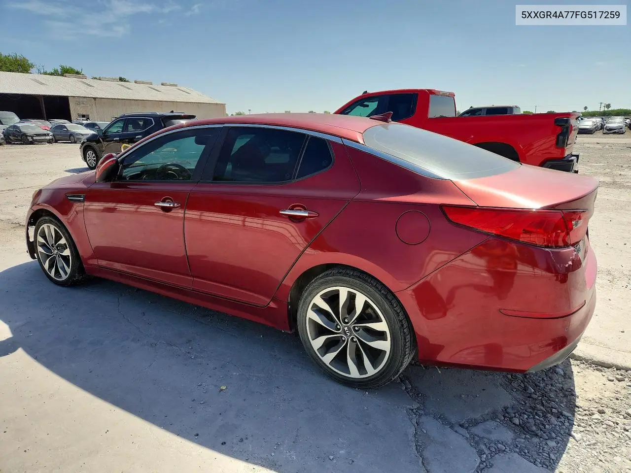2015 Kia Optima Sx VIN: 5XXGR4A77FG517259 Lot: 62165816