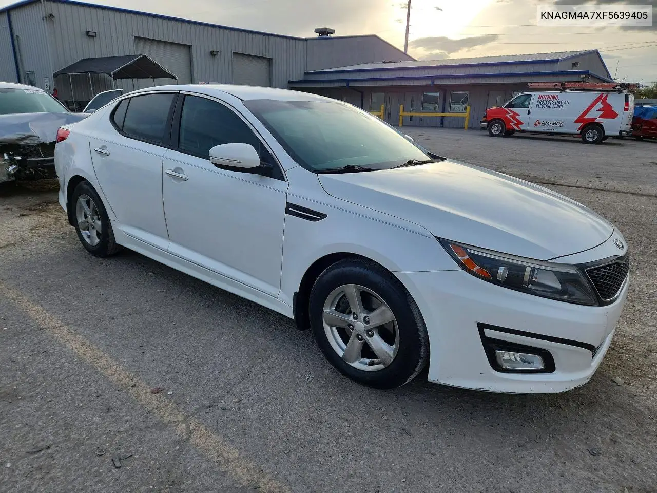2015 Kia Optima Lx VIN: KNAGM4A7XF5639405 Lot: 77371235