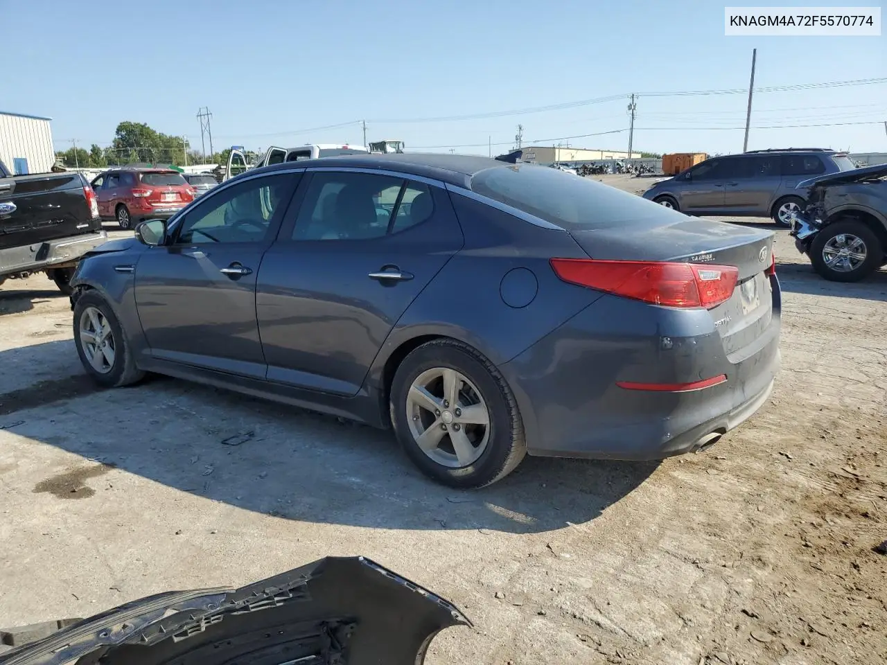 KNAGM4A72F5570774 2015 Kia Optima Lx