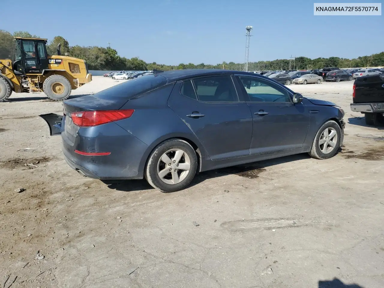 KNAGM4A72F5570774 2015 Kia Optima Lx