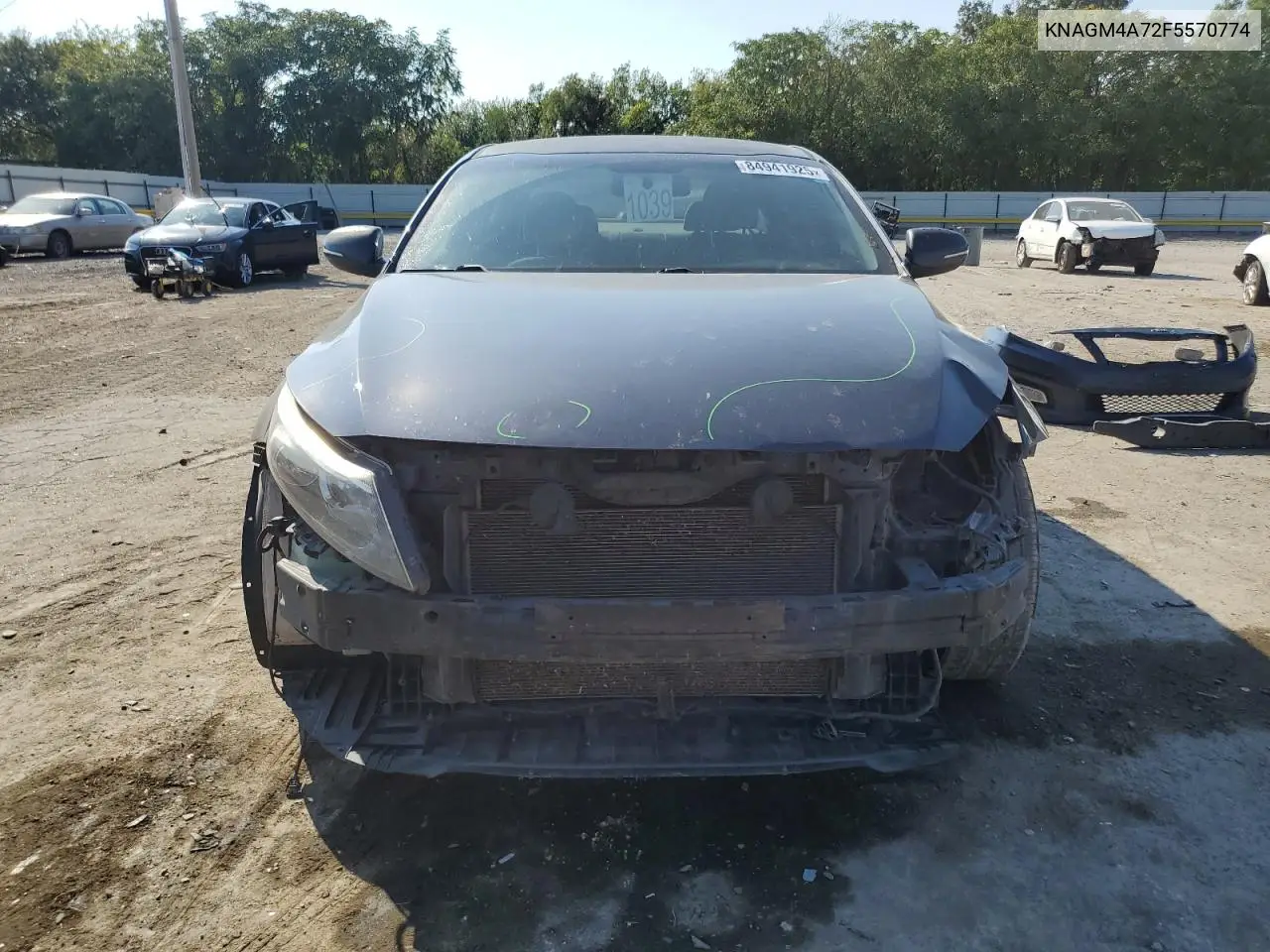 KNAGM4A72F5570774 2015 Kia Optima Lx
