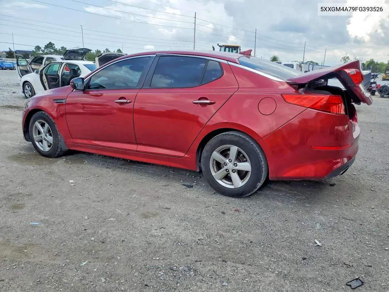 5XXGM4A79FG393526 2015 Kia Optima Lx