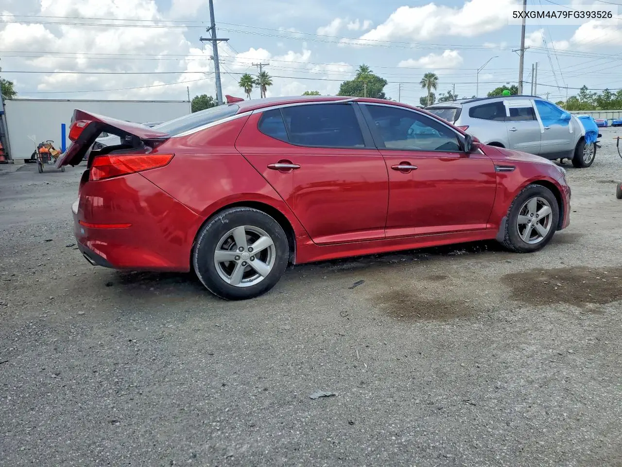 5XXGM4A79FG393526 2015 Kia Optima Lx