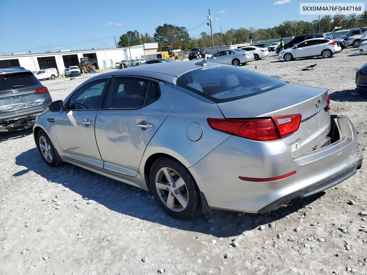 5XXGM4A76FG447168 2015 Kia Optima Lx