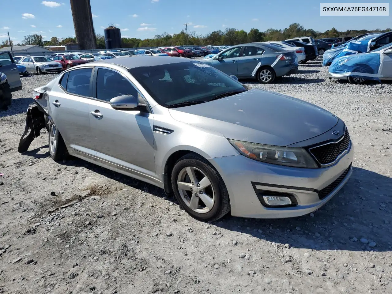 5XXGM4A76FG447168 2015 Kia Optima Lx