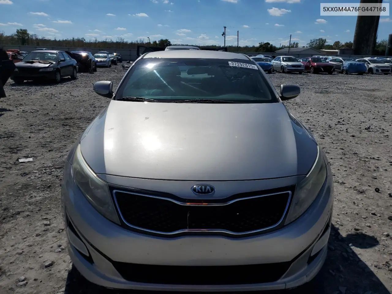 5XXGM4A76FG447168 2015 Kia Optima Lx