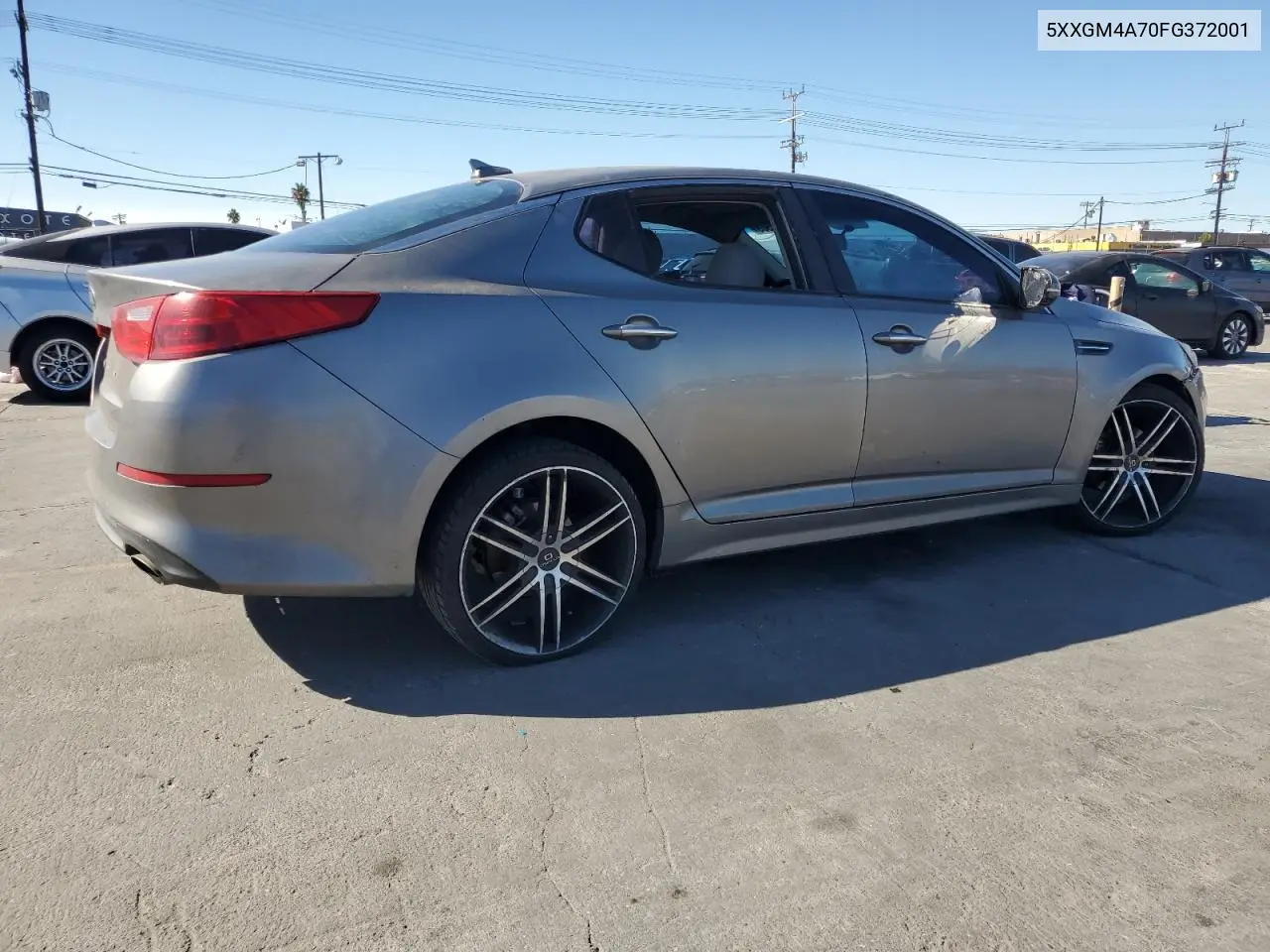 5XXGM4A70FG372001 2015 Kia Optima Lx