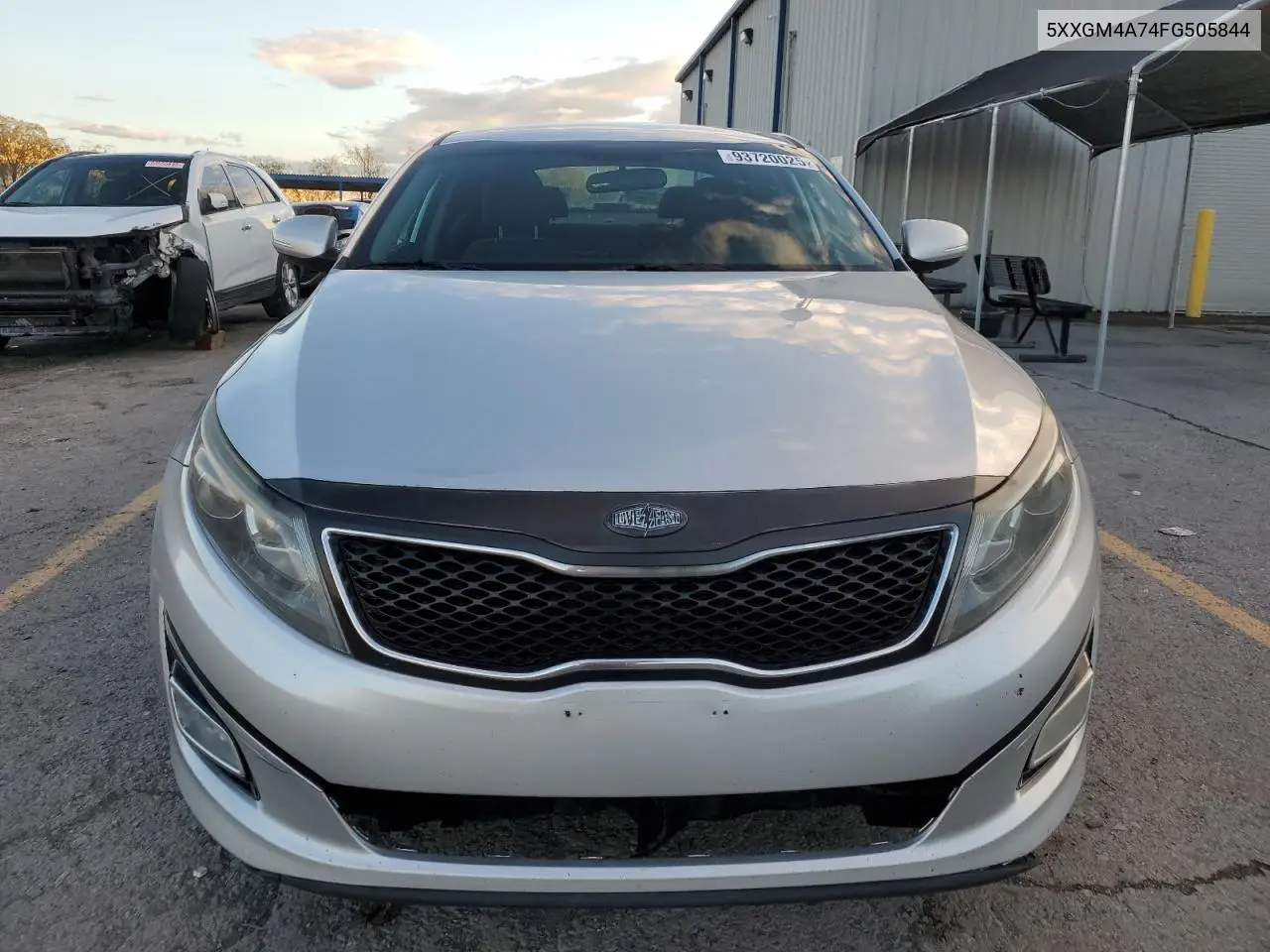 5XXGM4A74FG505844 2015 Kia Optima Lx