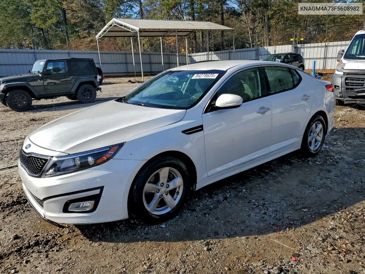 KNAGM4A73F5608982 2015 Kia Optima Lx