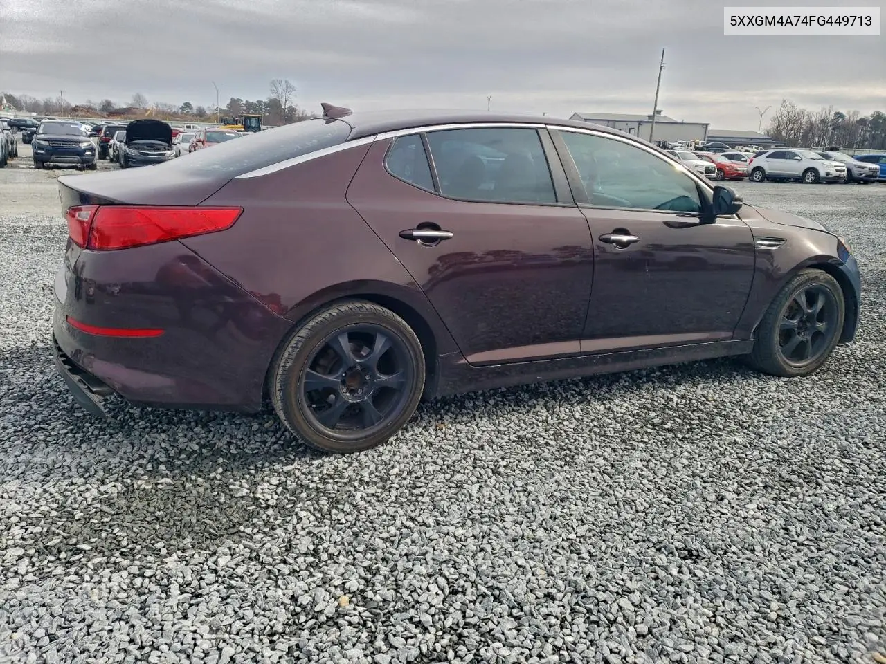 5XXGM4A74FG449713 2015 Kia Optima Lx