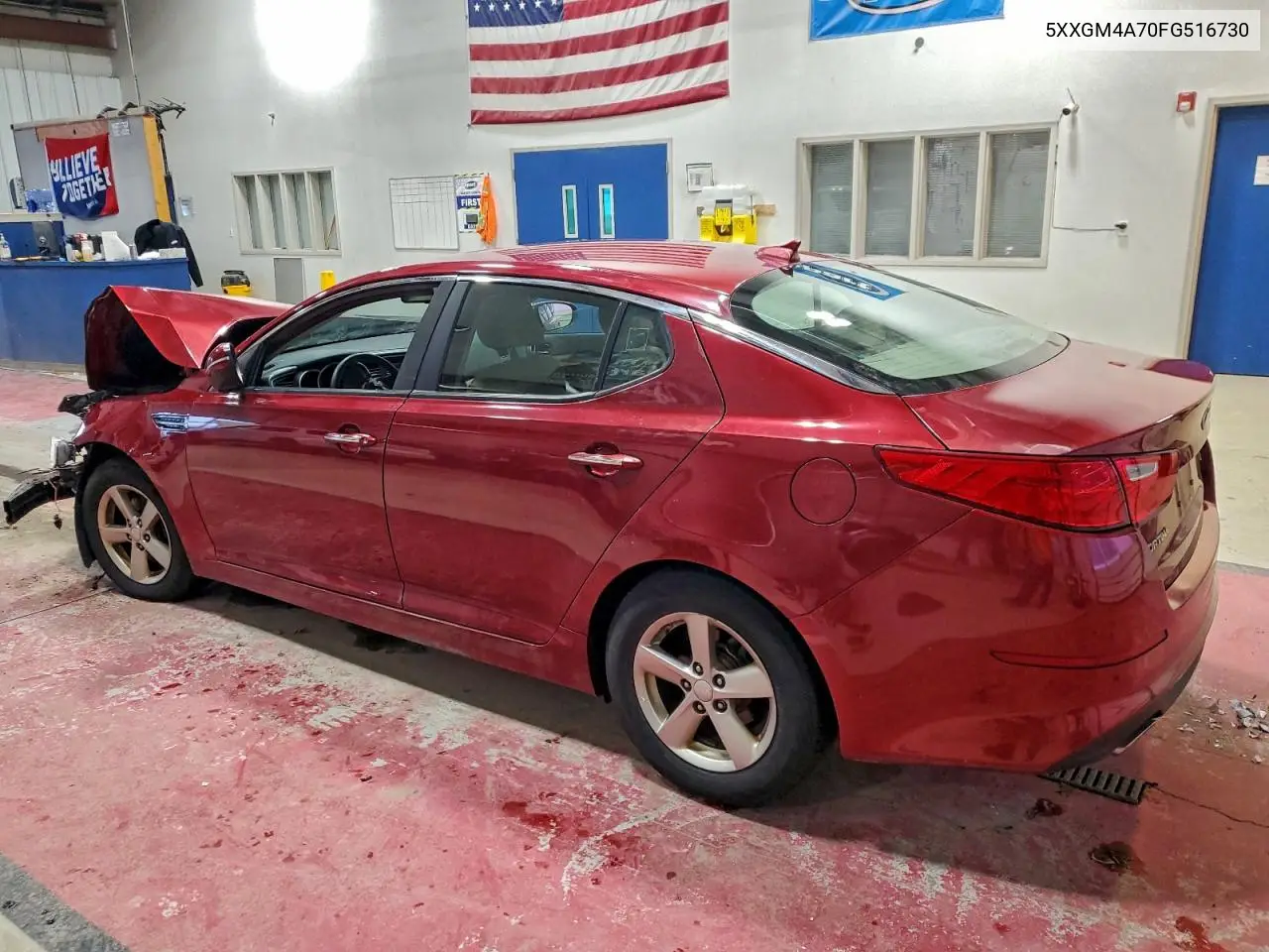 5XXGM4A70FG516730 2015 Kia Optima Lx