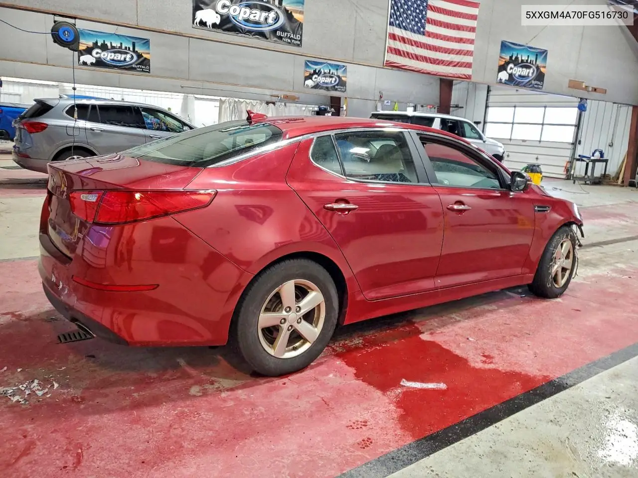 5XXGM4A70FG516730 2015 Kia Optima Lx