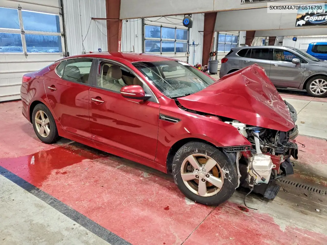 5XXGM4A70FG516730 2015 Kia Optima Lx