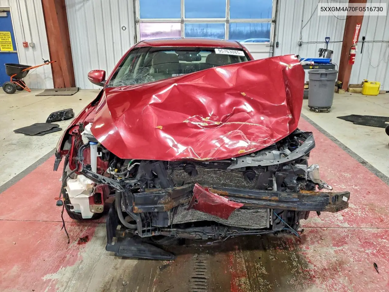 5XXGM4A70FG516730 2015 Kia Optima Lx