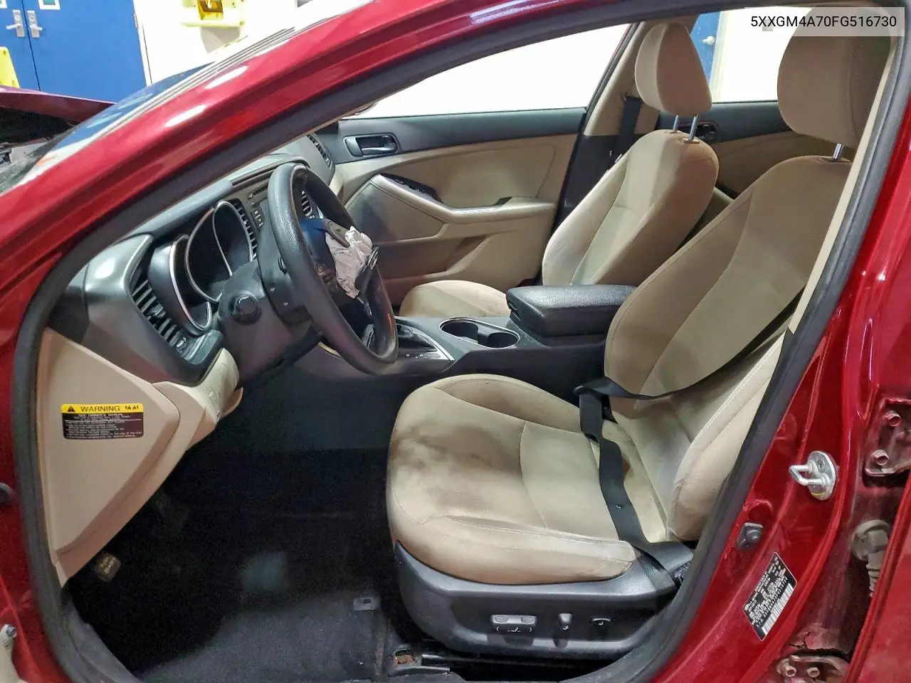 5XXGM4A70FG516730 2015 Kia Optima Lx