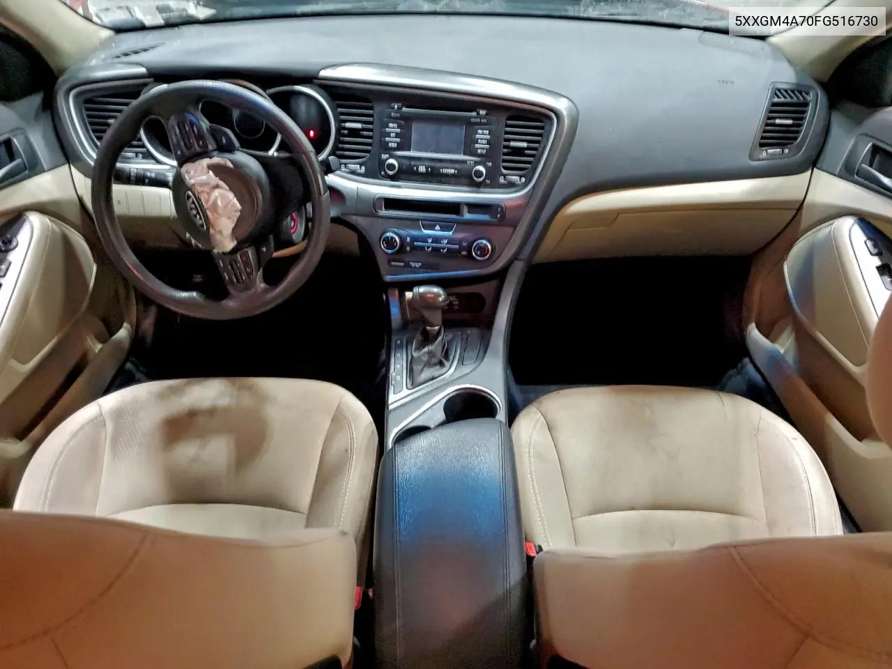 5XXGM4A70FG516730 2015 Kia Optima Lx