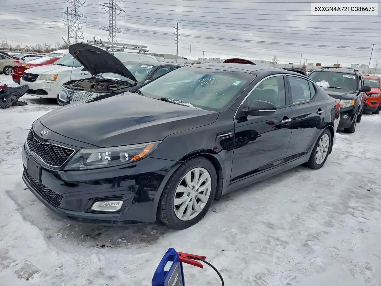 5XXGN4A72FG386673 2015 Kia Optima Ex